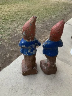 Garten Zement Skulpturen, 2er Set