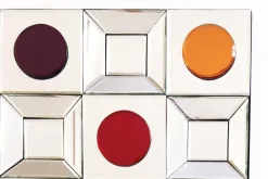 Geometrischer Kompositionsspiegel von Olivier De Schrijver