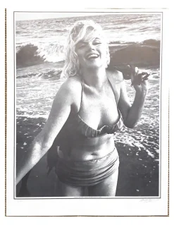 George Barris, Feelin the Surf, Santa Monica Beach, 1962, Fotopapier