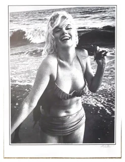 George Barris, Feelin the Surf, Santa Monica Beach, 1962, Fotopapier