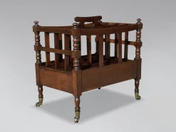 George III Canterbury aus Mahagoni, 19. Jh., 1800