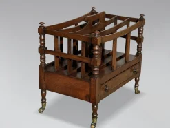 George III Canterbury aus Mahagoni, 19. Jh., 1800
