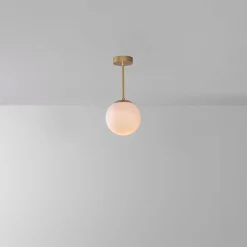 Glas Globe Opal 60 Hängelampe von Schwung