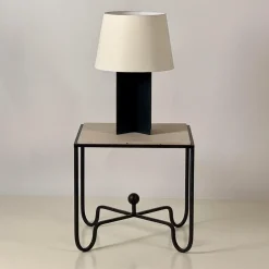 Große Cuatolados Lampe aus geschwärztem Stahl von Atelier Cabanel
