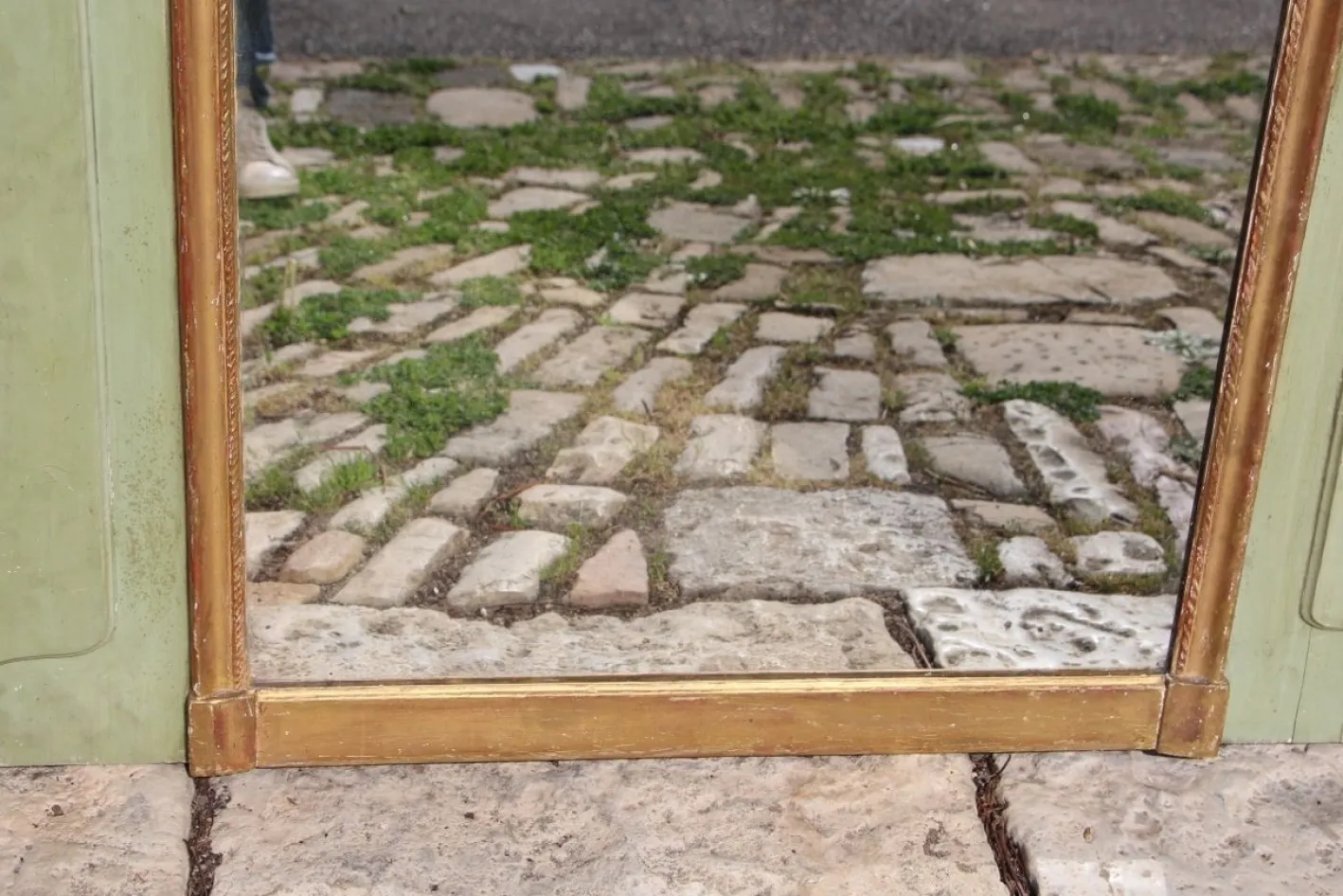 Großer Louis XV Regency Trumeau