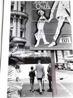 Henri Cartier-Bresson, Jacques Tati und Alain Becourt, Fotografie, 1958