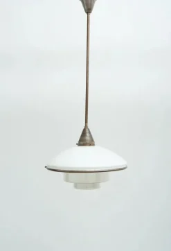 Hängelampe von Otto Müller für Sistrah, 1930er