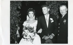Hochzeit John F. Kennedy & Jacqueline Kennedy - Official Press, 1953