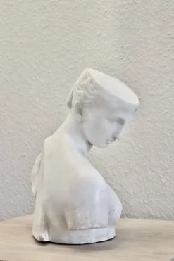 Italienische Grand Tour Psyche of Capua Torso Skulptur aus geschnitztem Marmor, 1800er
