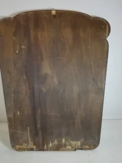 Italienischer Art Deco Spiegel mit Schmirgelglas, 1940er