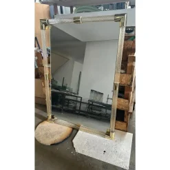 Italienischer Venezianischer Torchon Murano Glas Wandspiegel von Simoeng für Simoeng