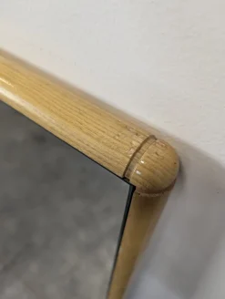 Italienische Spiegel mit Holzrahmen, 2er Set