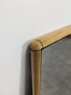 Italienische Spiegel mit Holzrahmen, 2er Set