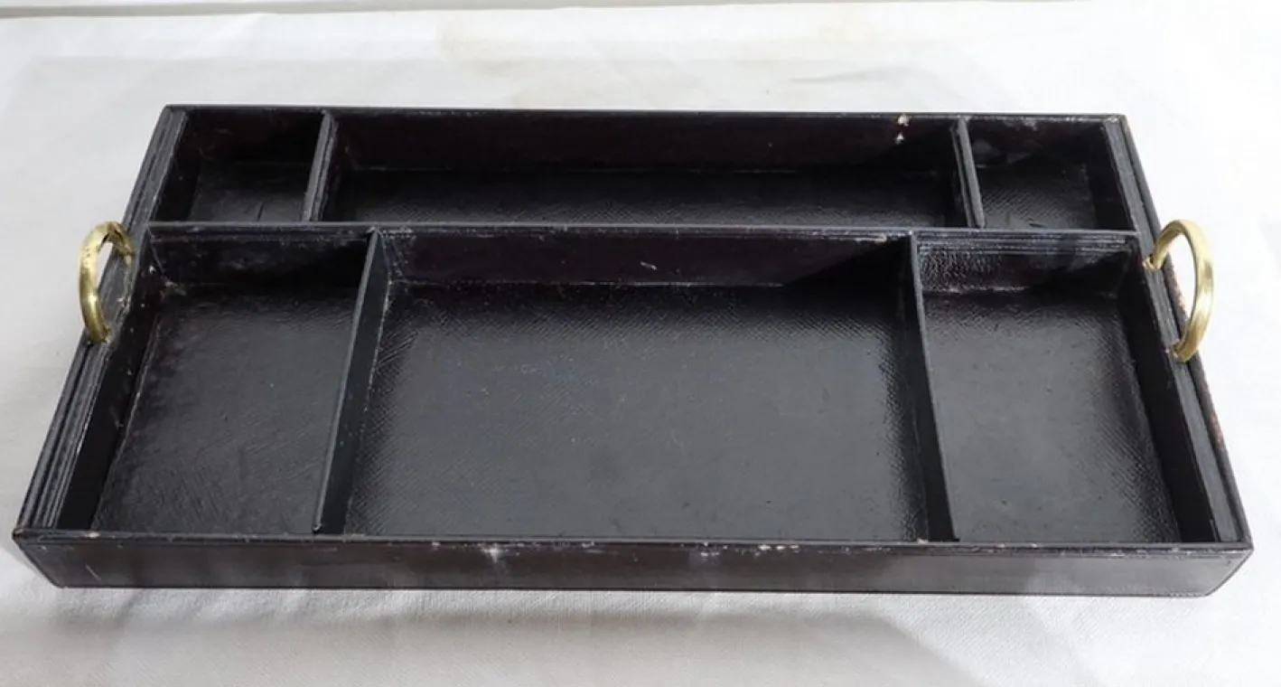 19. Jahrhundert Toilettenbox aus Holz von John Bagshaw & Sons, England