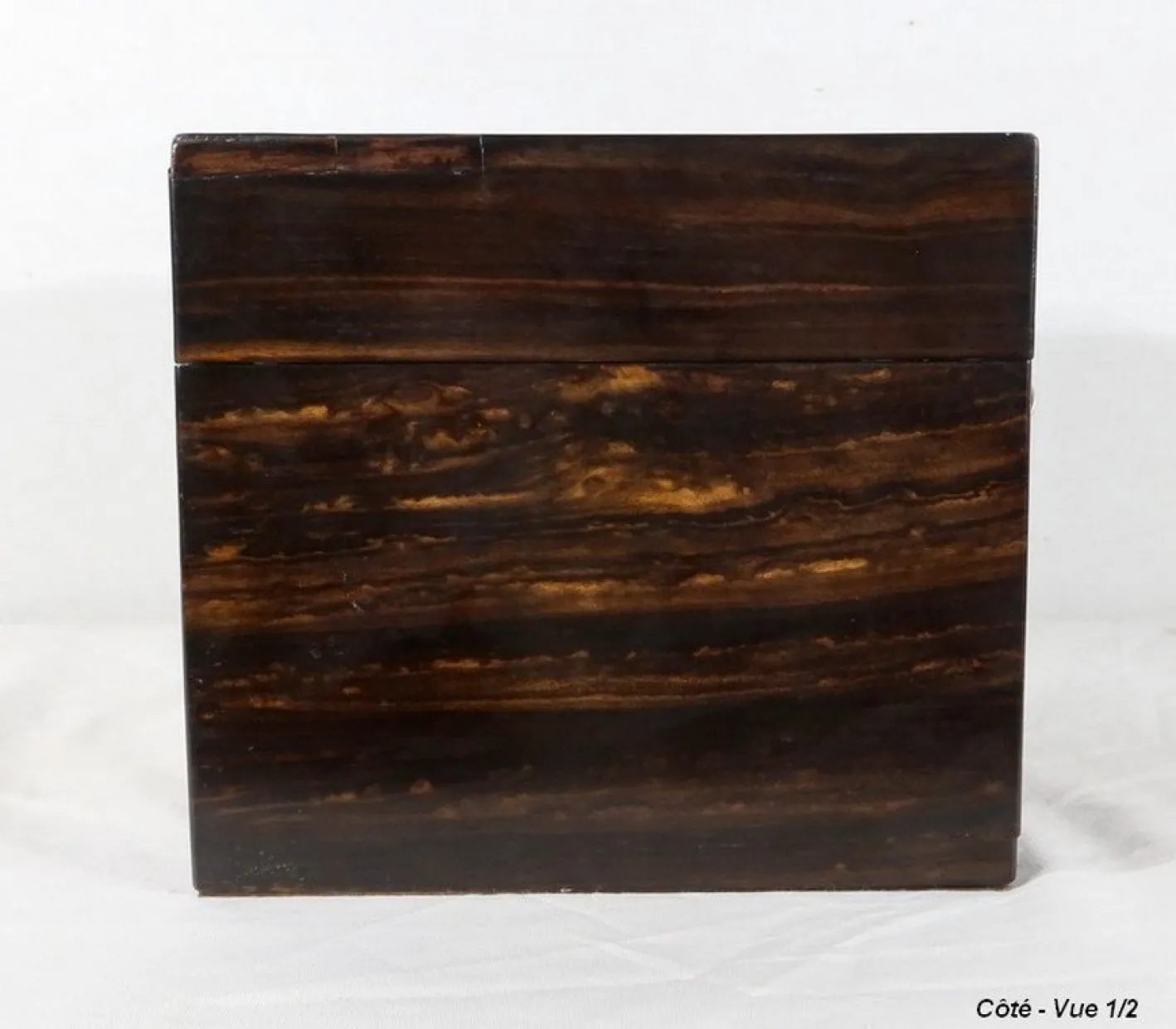 19. Jahrhundert Toilettenbox aus Holz von John Bagshaw & Sons, England