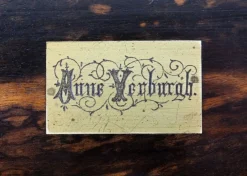 19. Jahrhundert Toilettenbox aus Holz von John Bagshaw & Sons, England