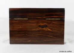 19. Jahrhundert Toilettenbox aus Holz von John Bagshaw & Sons, England