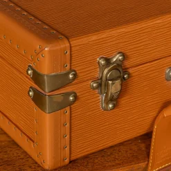 20. Jh. Präsidenten Aktentasche aus Orange Epi Leder von Louis Vuitton, Frankreich, 1993