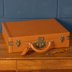 20. Jh. Präsidenten Aktentasche aus Orange Epi Leder von Louis Vuitton, Frankreich, 1993
