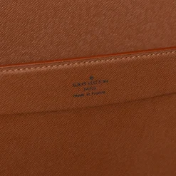 20. Jh. Präsidenten Aktentasche aus Orange Epi Leder von Louis Vuitton, Frankreich, 1993