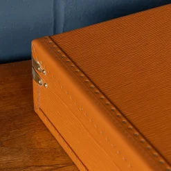 20. Jh. Präsidenten Aktentasche aus Orange Epi Leder von Louis Vuitton, Frankreich, 1993