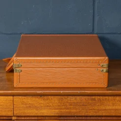 20. Jh. Präsidenten Aktentasche aus Orange Epi Leder von Louis Vuitton, Frankreich, 1993