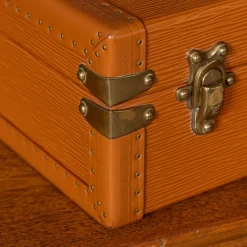 20. Jh. Präsidenten Aktentasche aus Orange Epi Leder von Louis Vuitton, Frankreich, 1993