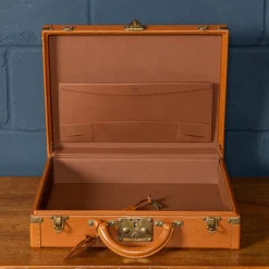 20. Jh. Präsidenten Aktentasche aus Orange Epi Leder von Louis Vuitton, Frankreich, 1993