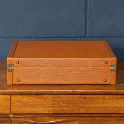 20. Jh. Präsidenten Aktentasche aus Orange Epi Leder von Louis Vuitton, Frankreich, 1993