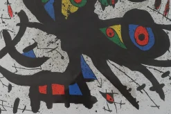 Joan Miró, Agora I, Farblithographie, 1971, Gerahmt