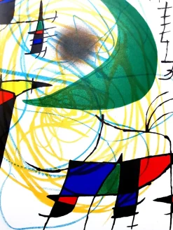 Joan Miro - Original Abstract Lithografie 1981