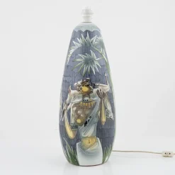 Keramik Lampe von Marian Zawadski für Tilgmans, Schweden, 1962