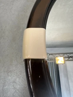 Kippbarer Vintage Spiegel aus Rauch-Acrylglas, 1970er