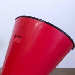 Konischer Kunststoff Papierkorb von Angelo Cortesi & Sergio Chiappa-Gatto für Kartell, 1989