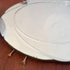 Kreisrunder Art Deco Revival Hollywood Regency Wandspiegel, 1960er