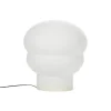 Kumo Mittelgroße rauchgraue Acetato Taupe Stehlampe von Pulpo