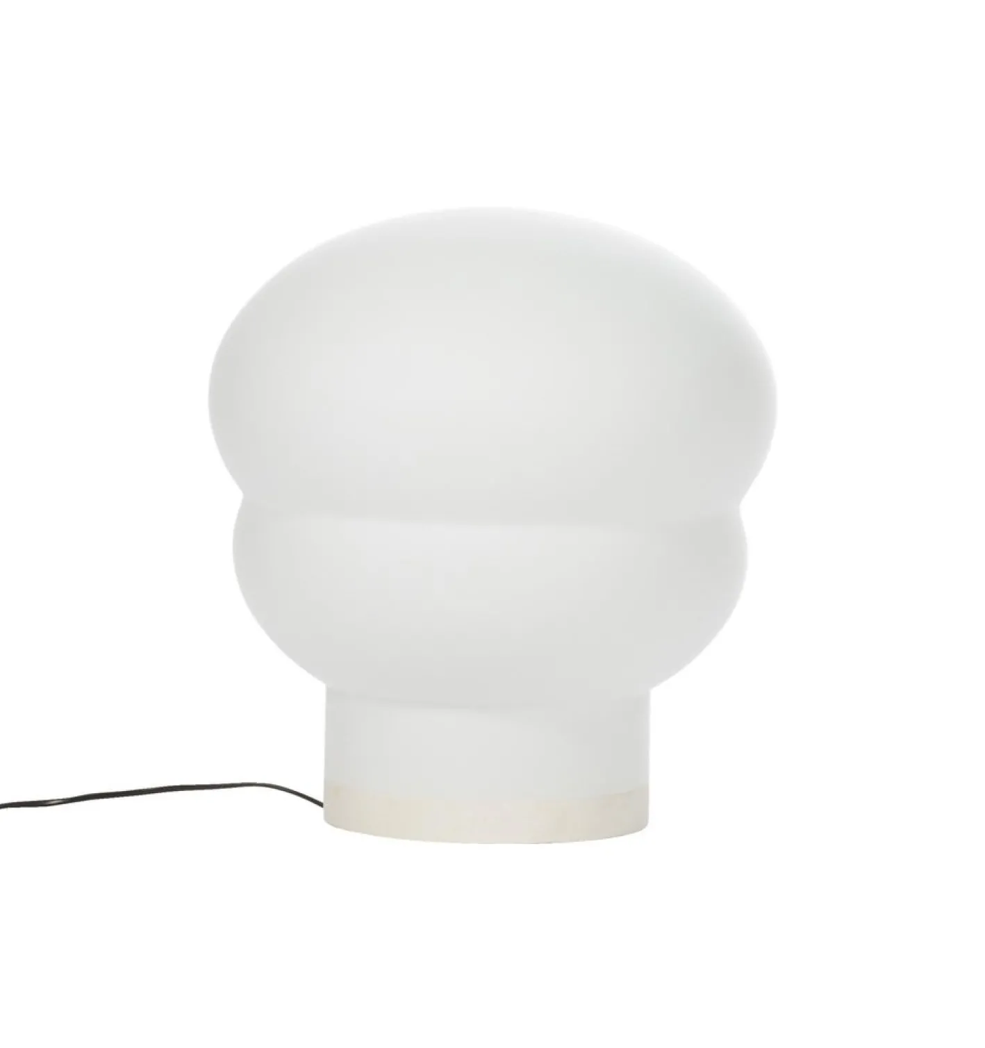 Kumo Mittelgroße rauchgraue Acetato Taupe Stehlampe von Pulpo