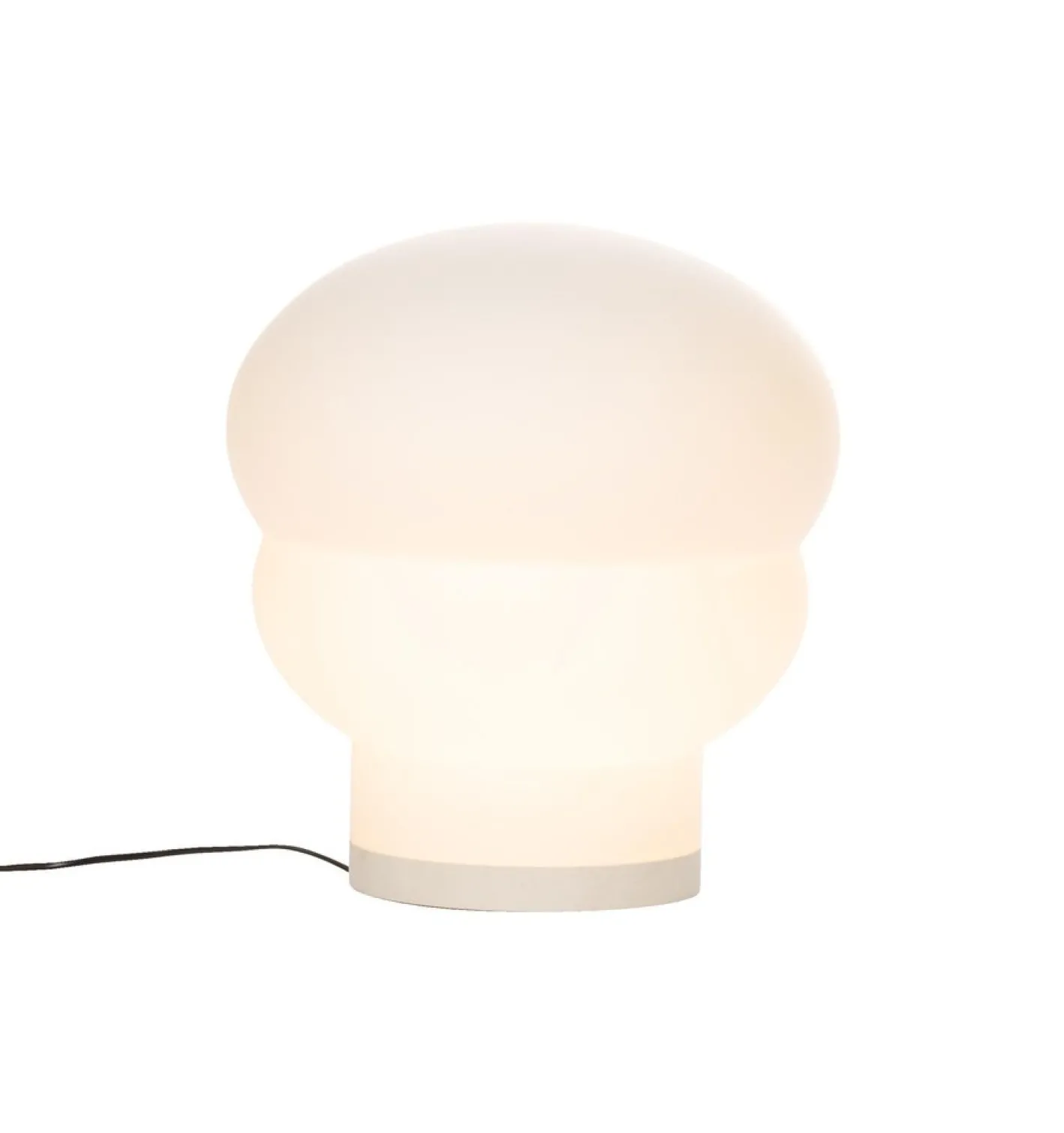 Kumo Mittelgroße rauchgraue Acetato Taupe Stehlampe von Pulpo
