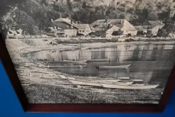 Lake Sepia, 1920er, Fotopapier & Glas, Gerahmt