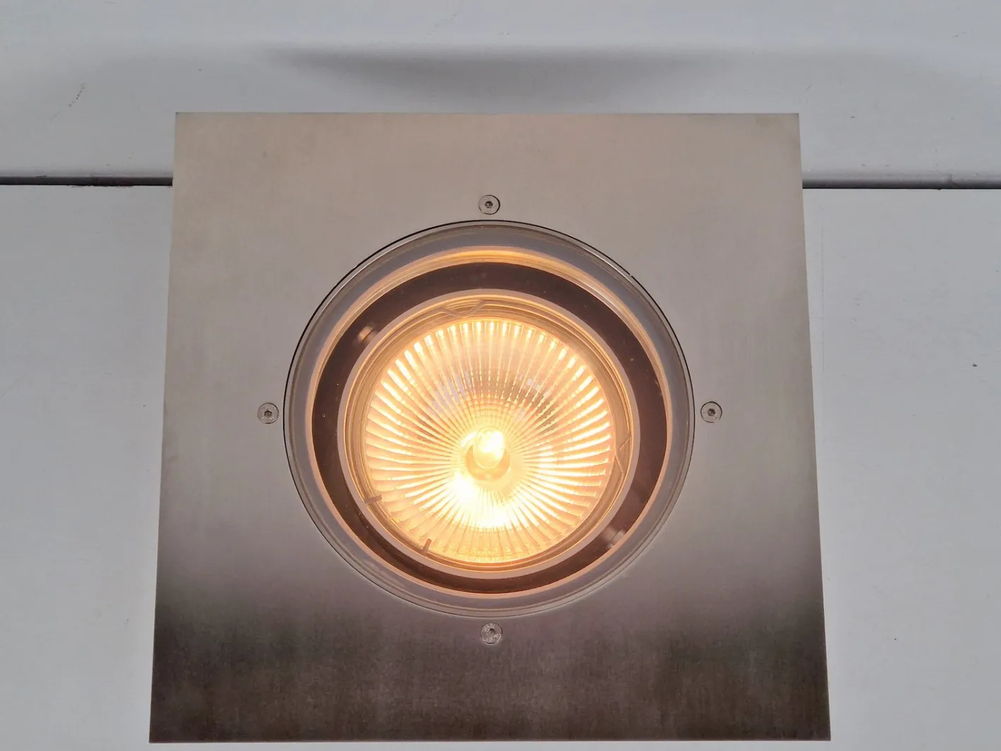 Lava Grande RVS Spot Outdoor Stehlampe von PSM Lighting, Belgien, 1990er