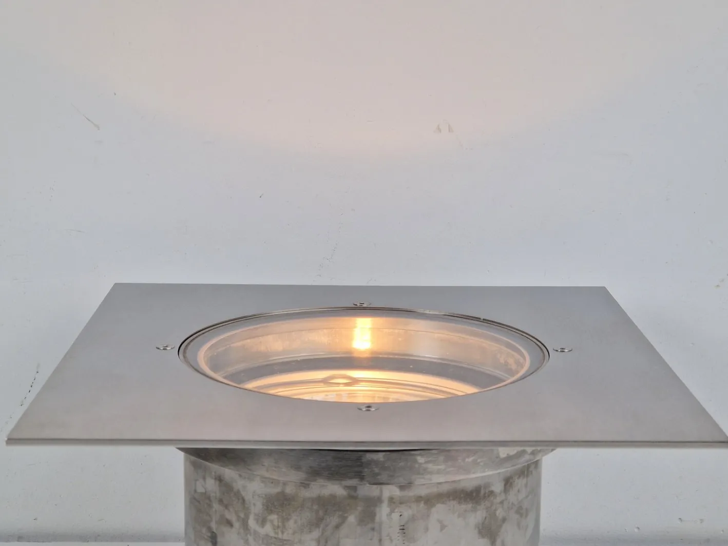Lava Grande RVS Spot Outdoor Stehlampe von PSM Lighting, Belgien, 1990er