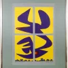 Leo Guida, Fenster, Lithographie, 1970er