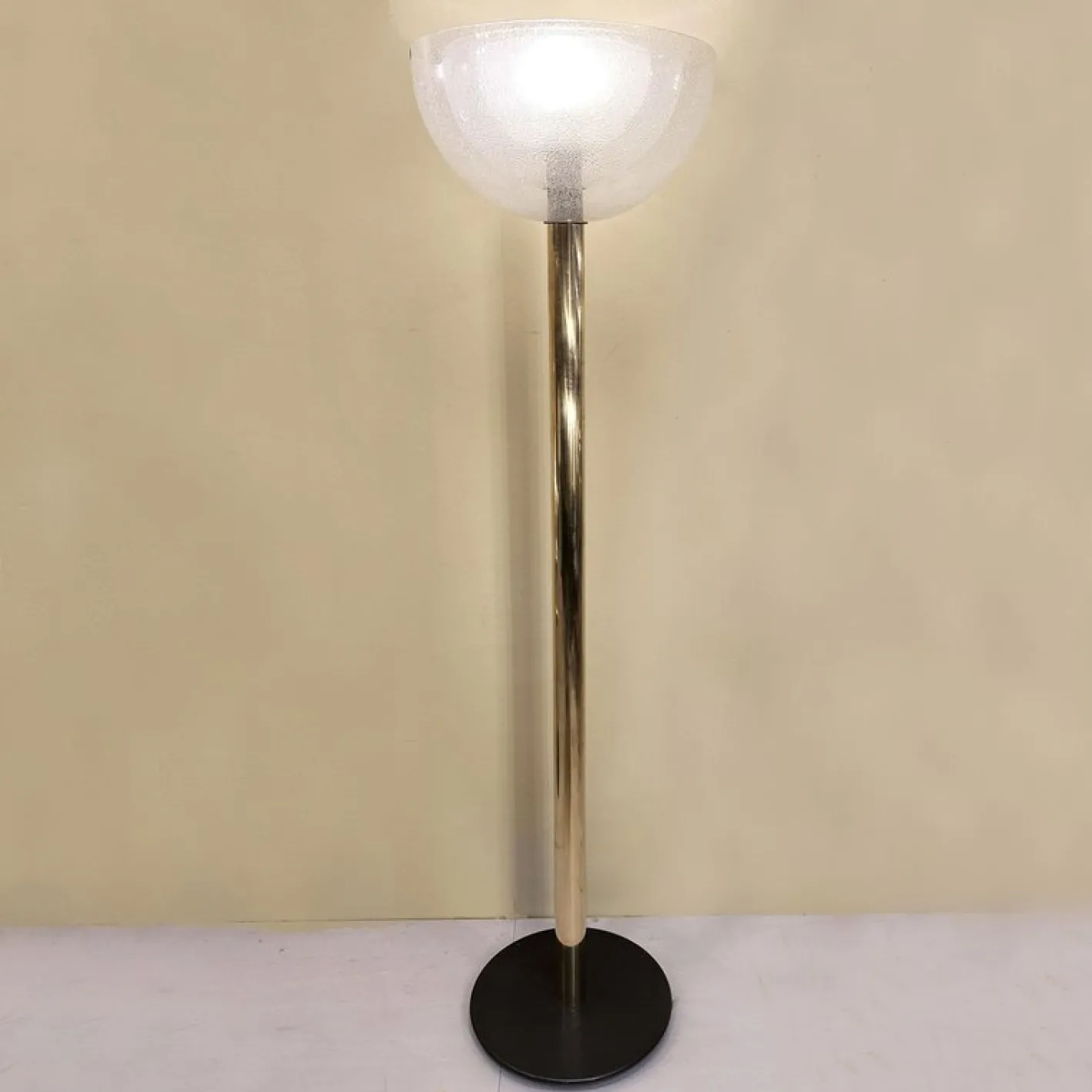 LT338 Stehlampe von Carlo Nason für Mazzega, 1960er