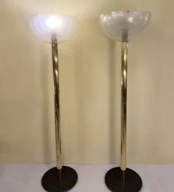 LT338 Stehlampe von Carlo Nason für Mazzega, 1960er