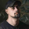 Marco Fariello, Selbstporträt, 2010er, Ölgemälde auf Leinwand