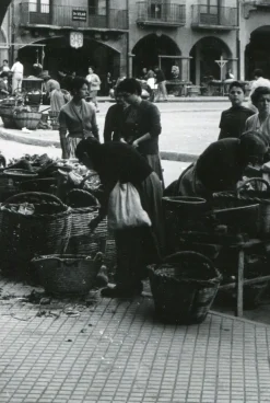 Marketplace, Vic, Spanien, 1955
