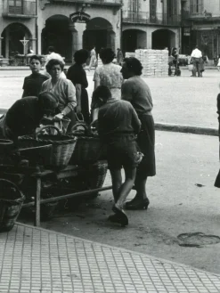 Marketplace, Vic, Spanien, 1955