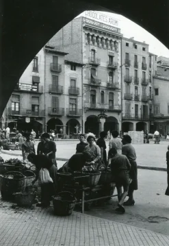 Marketplace, Vic, Spanien, 1955