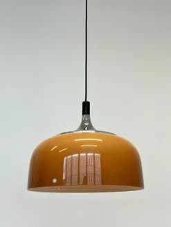 Mid-Century Hängelampe aus Kunststoff von Guzzini für Meblo, Italien, 1970er