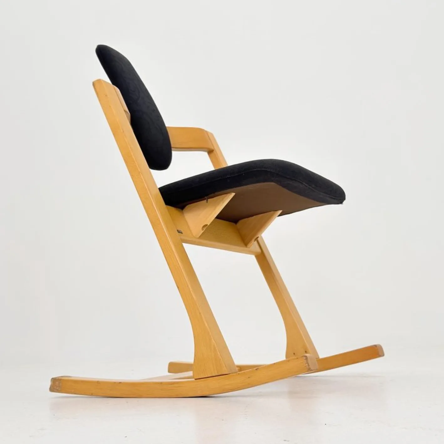 Mid-Century Pendel Schaukelstuhl von Peter Opsvik für Stokke Norway, 1980er